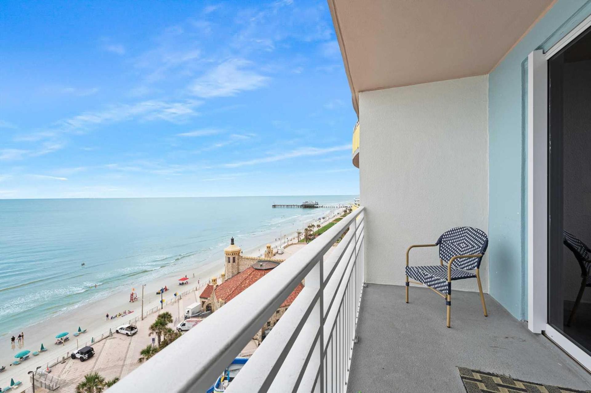 Luxury 11Th Floor 1 Bedroom Condo Direct Oceanfront Wyndham Ocean Walk Resort Daytona Beach | 1105 Exterior photo