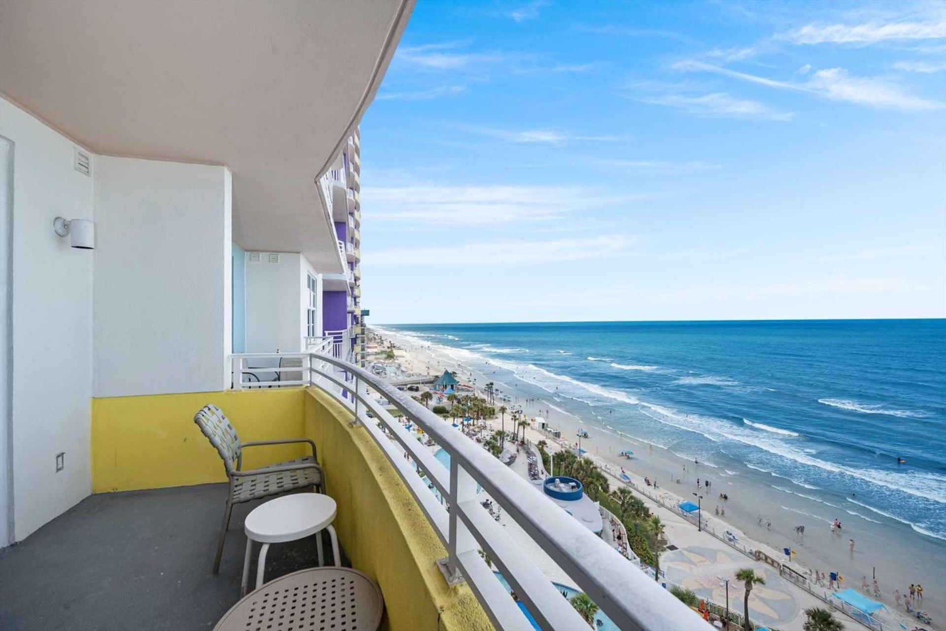 Luxury 11Th Floor 1 Bedroom Condo Direct Oceanfront Wyndham Ocean Walk Resort Daytona Beach | 1105 Exterior photo